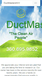 Mobile Screenshot of ductmastersnw.com